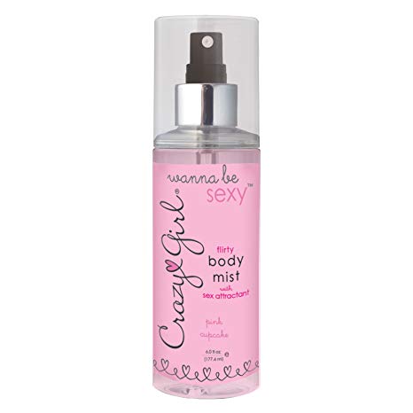 CRAZY GIRL BODY MIST-PINK CUPCAKE 6 OZ