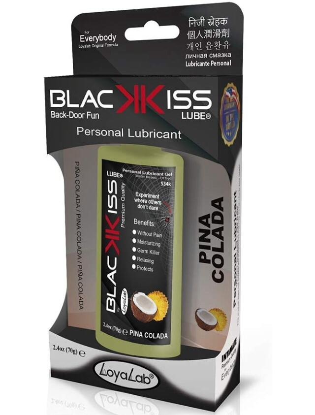 Gel Lubricante Higienizador Desensibilizante y Antibacterial anal black kiss