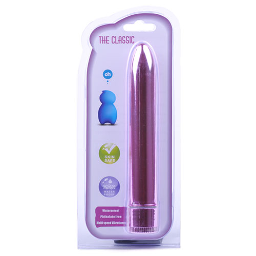 Vibrador rosa platinado