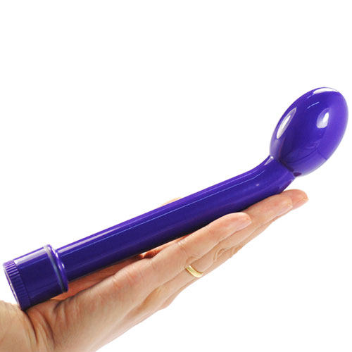 Vibrador para punto G ultradelgado Morado