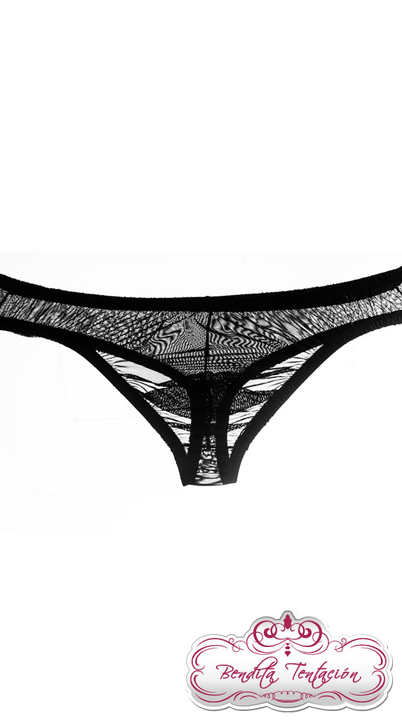 Tanga de mesh 