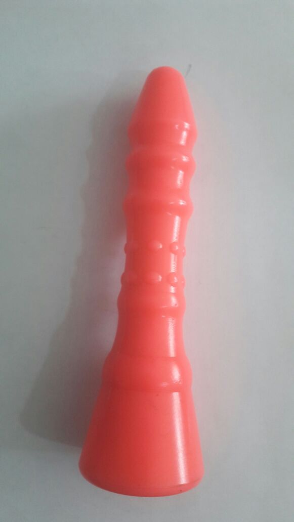 Dildo con estructura y ventosa de silicon superior sensación real 