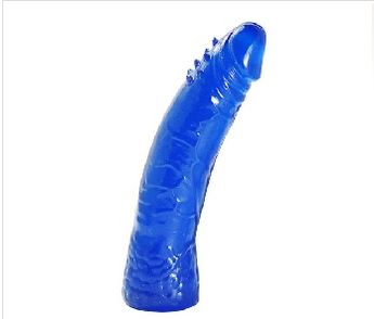 Dildo realista color azul