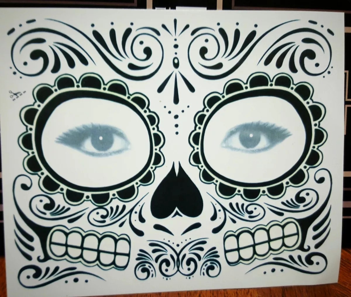 Tatoos temporaless de Catrina (para 2 personas)