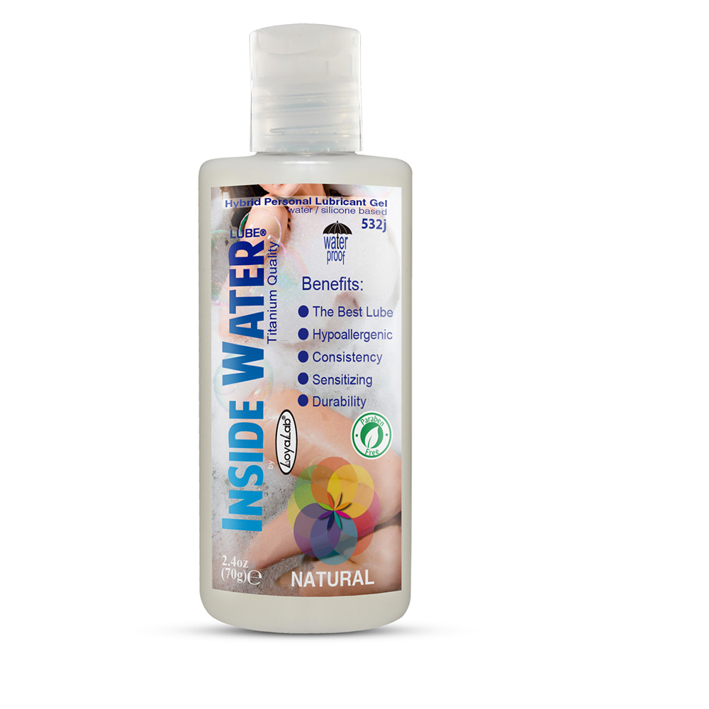 GEL LUBRICANTE INTIMO NATURAL INSIDE WATER