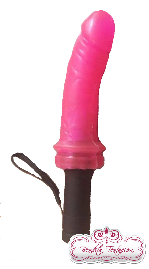 Vibrador con mango SIlicón