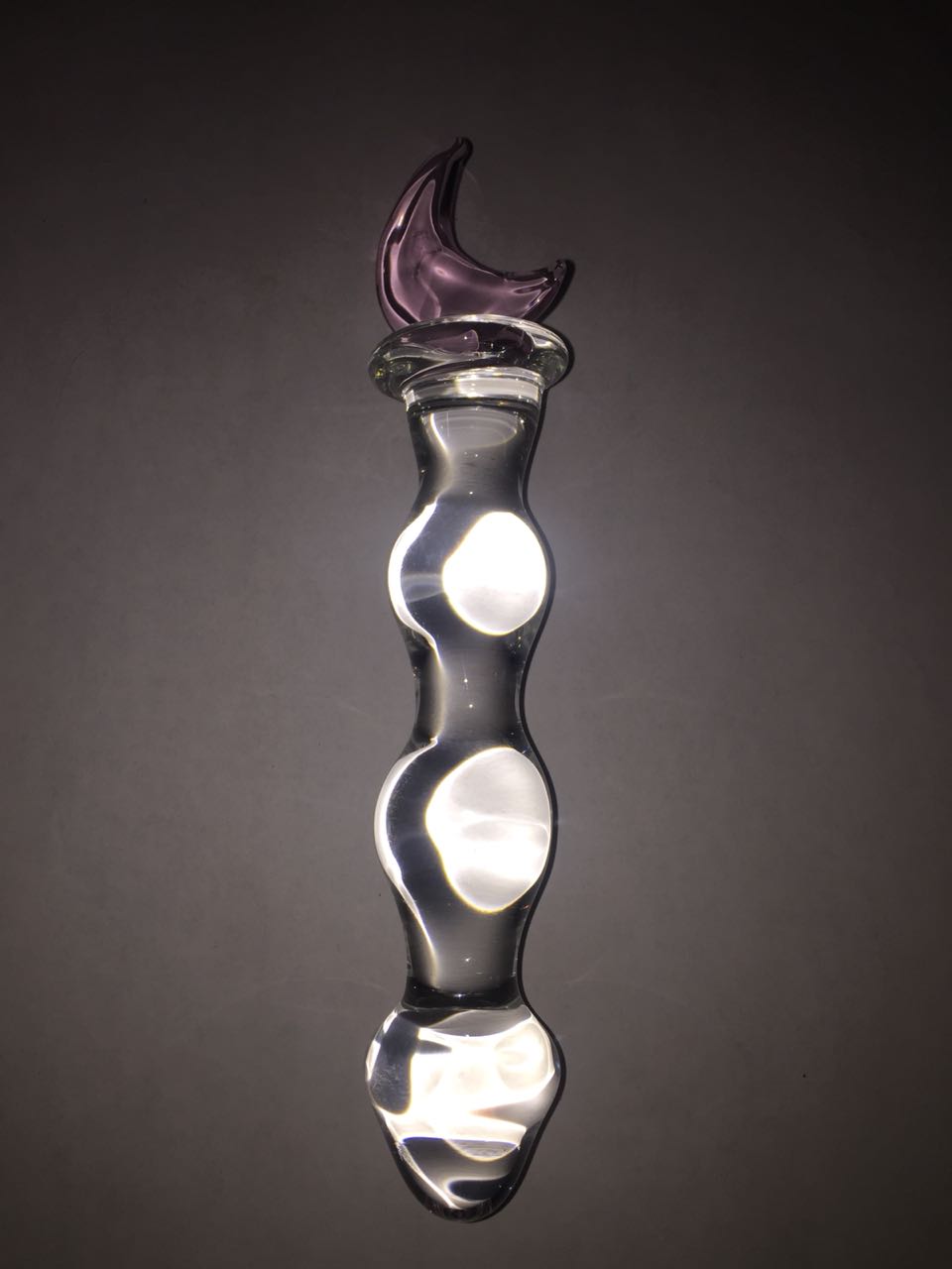 Dildo de cristal con luna
